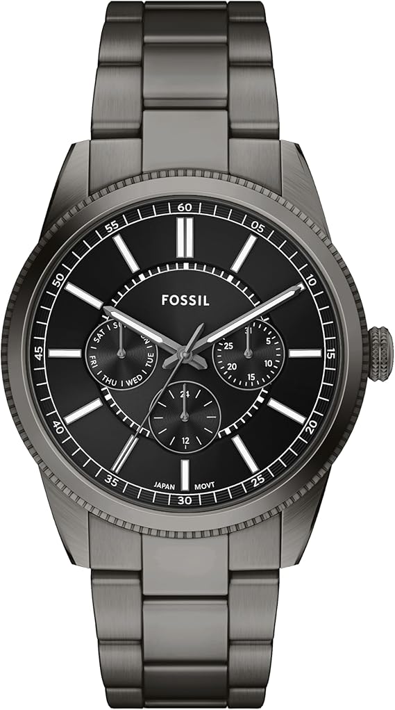 Fossil Men's Watch, Pearson Multifunction Stainless Steel Watch for Men