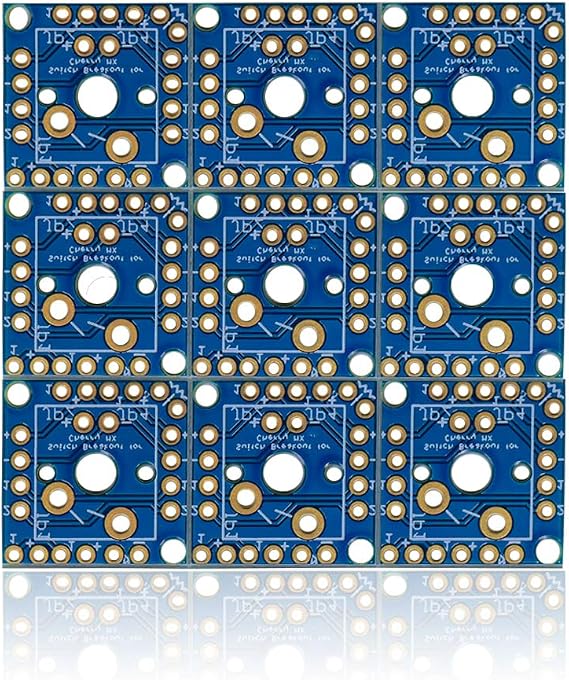 Treedix 9pcs Key Switch Breakout Prototype PCB Board Compatible with Cherry MX