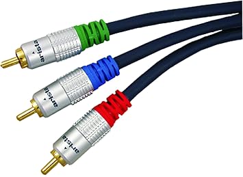 Arista 58-7437 Premium Component Video Cable, 3-Feet