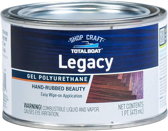 TotalBoat Legacy Wipe-On Polyurethane Wood Finish - Satin Pint