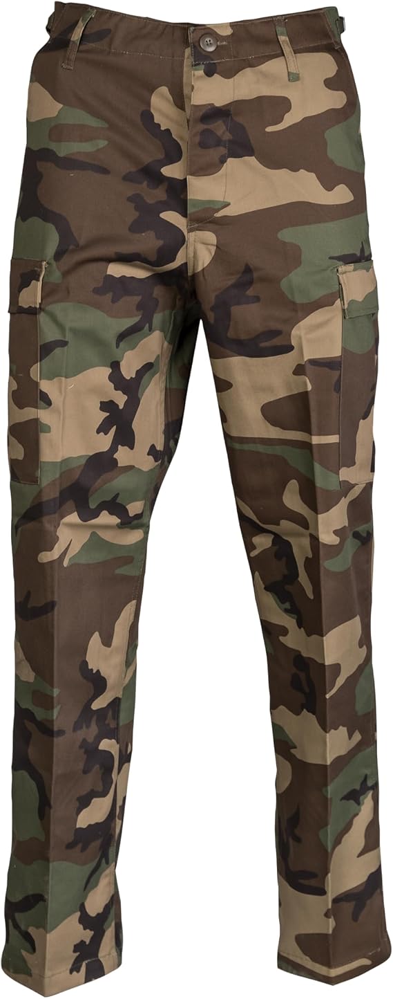 Mil-Tec Ranger BDU Field Pants - Men's, Woodland Camo, Extra Large, 11810020-905