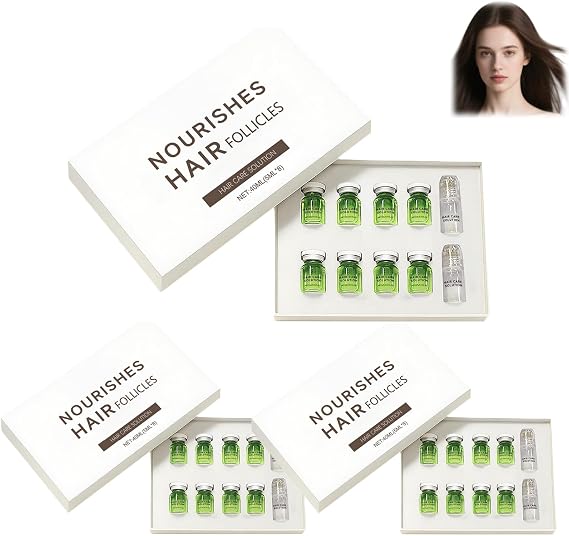 Hair Growth,HairRegrowth System,Hair Loss Treatment For Women And Men,Painless Micro-Infusion Roller,Strengthens Roots,Enhances Thick Hairs(3PCS)