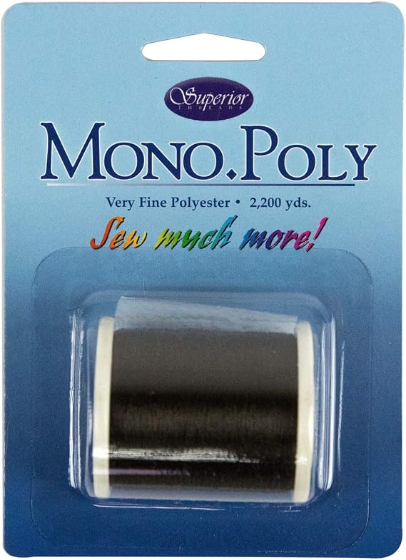 Superior Threads Monopoly Invisible Polyester Thread Smoke