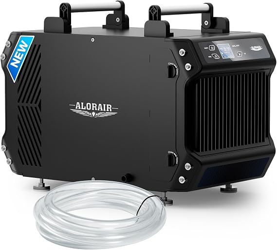 ALORAIR 145 Pints Crawlspace Dehumidifier for Commercial, Galaxy 60