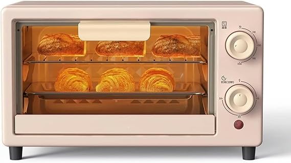 Mini Vintage Electric Oven, Small Multifunctional Home Oven, 10 -Liter Roasted Chicken Wings For Kitchen, Roasted Pizza Breakfast Machine