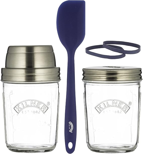 Kilner 0025.035 Sourdough Başlangıç Seti, Cam, 350 mililitre