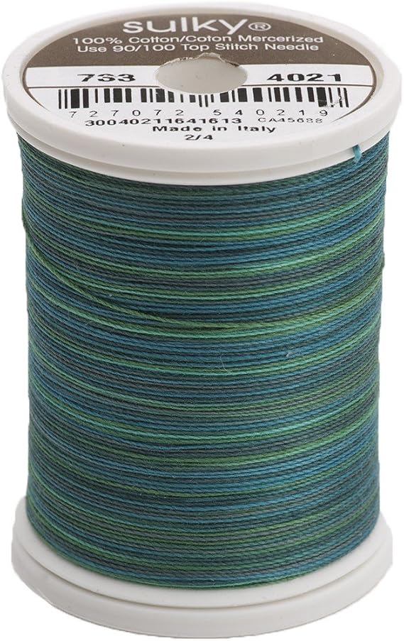 Sulky 27519 Blendables Thread 30wt 500yd, Truly Teal