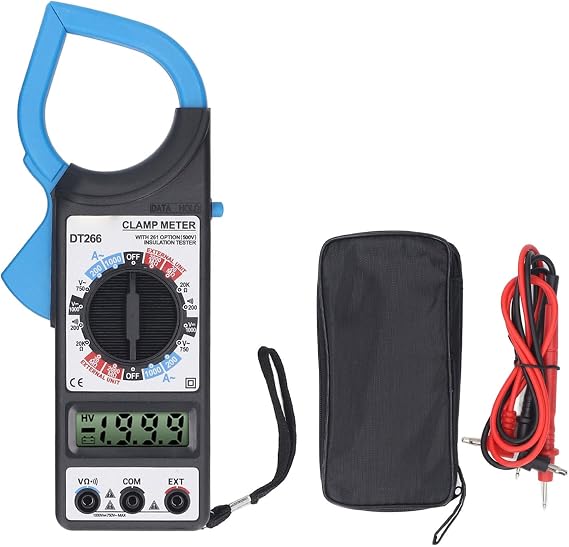 Digital Clamp Meter Tester 1000A AC Current AC DC Voltage Ohms Capacitance Diode Testing for Electrican Tool