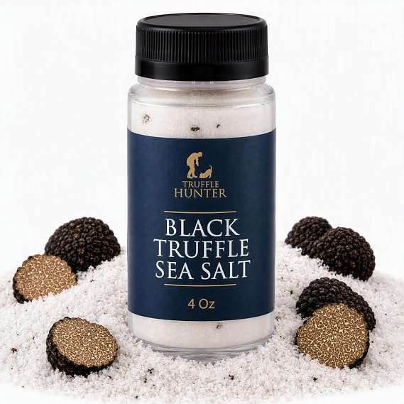 TruffleHunter, Black Truffle Sea Salt Seasoning - 4 Oz