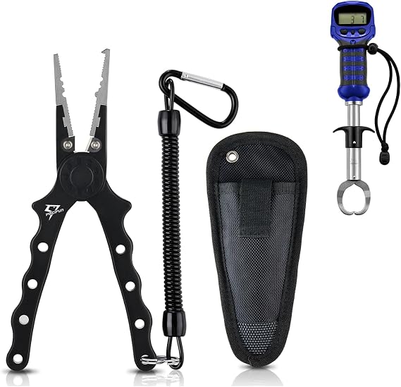 Piscifun Fishing Pliers with Fish Gripper