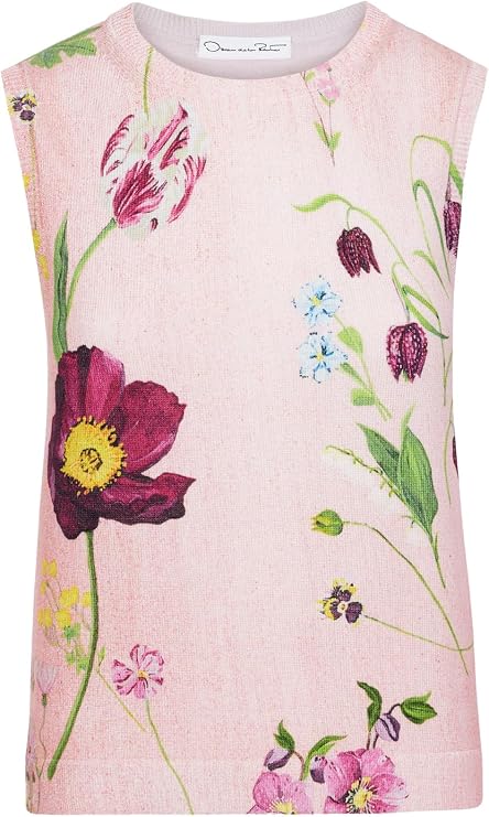 Mixed Botanical Printed Tank