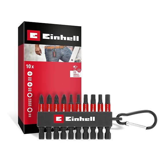 Einhell Orijinal 10 Parça Darbeli Bit Ucu Set 49118633