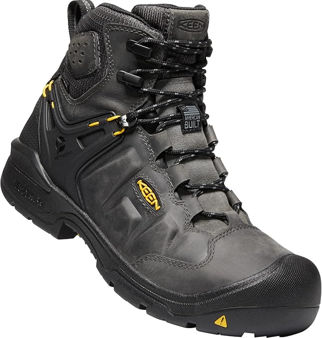 KEEN Utility Men's Dover 6" Composite Toe Waterproof Industrial Work Boots