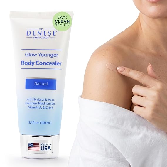 Dr. Denese Glow Younger Body Concealer 3.4 oz Full Coverage Natural