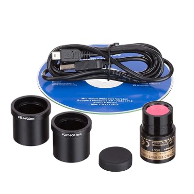 AmScope - MD35A MD35 New Microscope Imager Digital USB Camera, Compatible with Windows XPVista7810