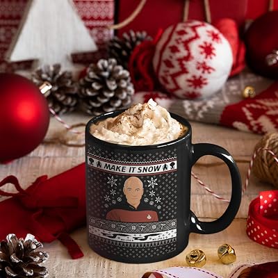 Star Trek: The Next Generation Make It Snow Mug 15oz