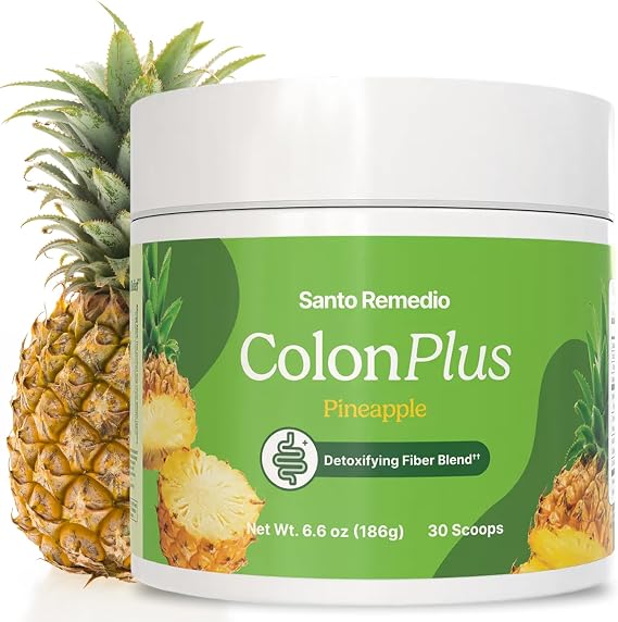 Santo Remedio Colon Plus - Colon Cleanser - 30 Servings