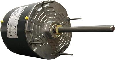 Fasco D929 5.6-Inch Condenser Fan Motor, 34 HP, 208-230 Volts, 1075 RPM, 1 Speed, 5 Amps, OAO Enclosure, Reversible Rotation, Sleeve Bearing