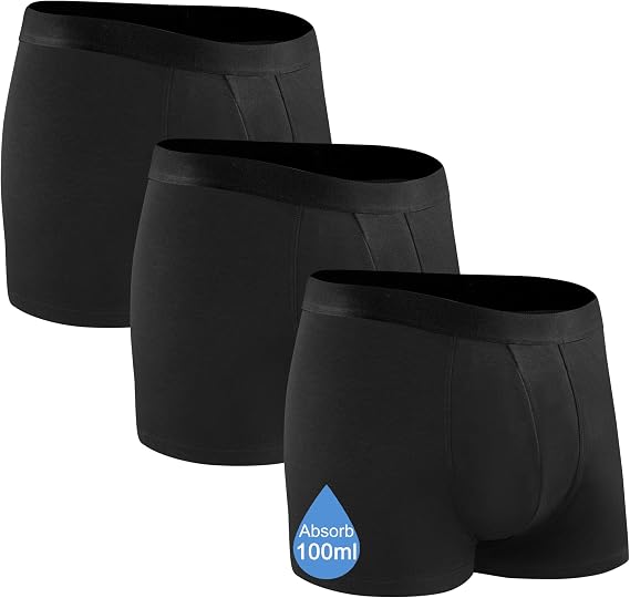 Incontinence Pads Underwear for Men, 100 ML