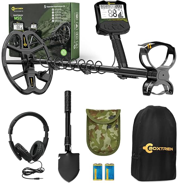 Metal Detector for Adults, Professional with High Accuracy 12" IP68 DD Coil