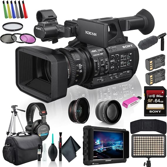 Sony 4K XDCAM Camcorder (PXW-Z190V) - Camcorder & Monitor Bundle