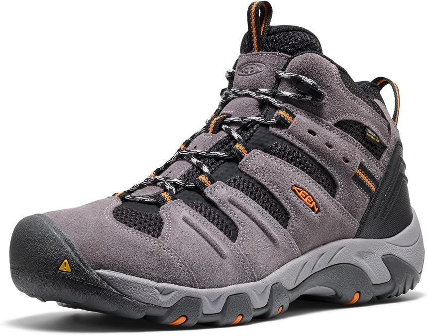 KEEN Men's Headout Mid Height Waterproof All Terrain Hiking Boots