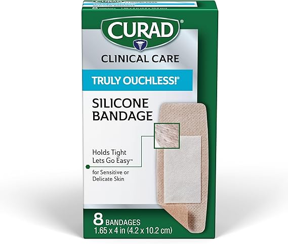 Curad - CUR5003V1 Truly Ouchless Silicone Bandage
