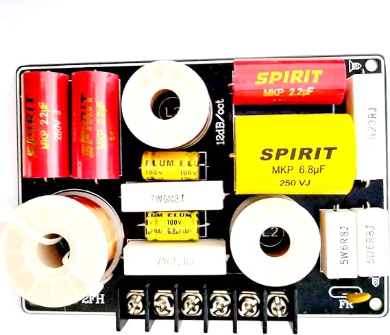 200W 2-Way 2 Unit Audio Speaker Frequency Divider Crossover Filters Board