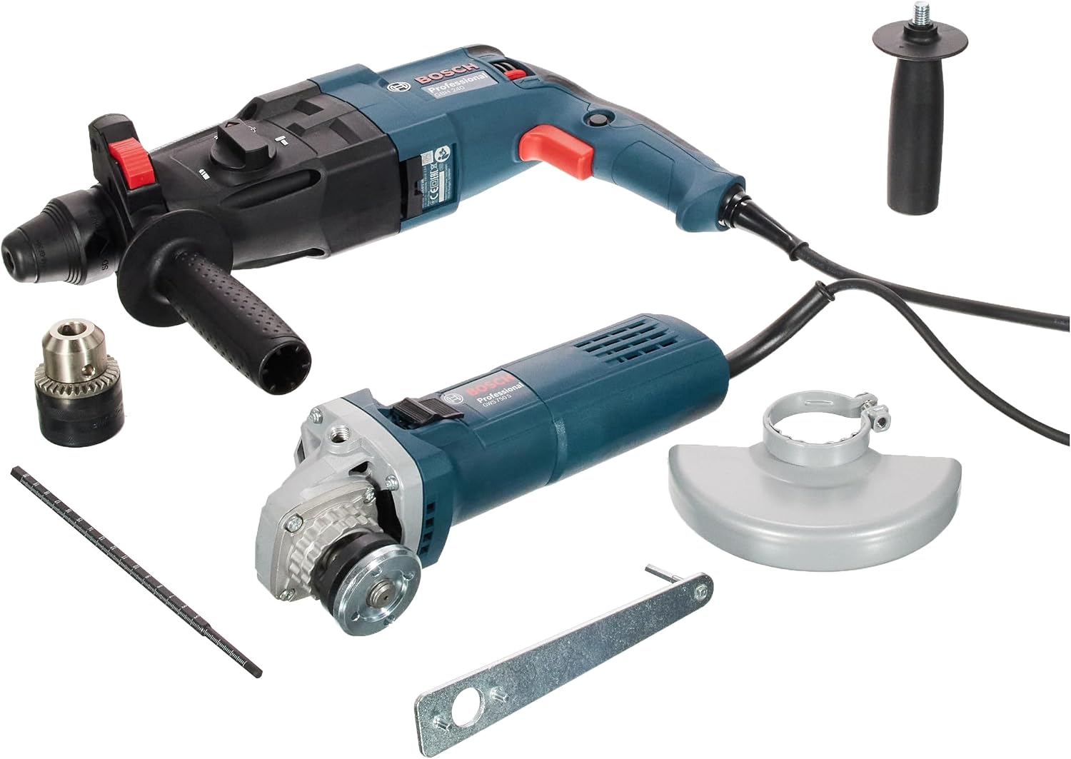 Bosch GBH 240 Crusher Drill  GWS 750-125 S Palm Grinding Machine-Rpm Adjustable