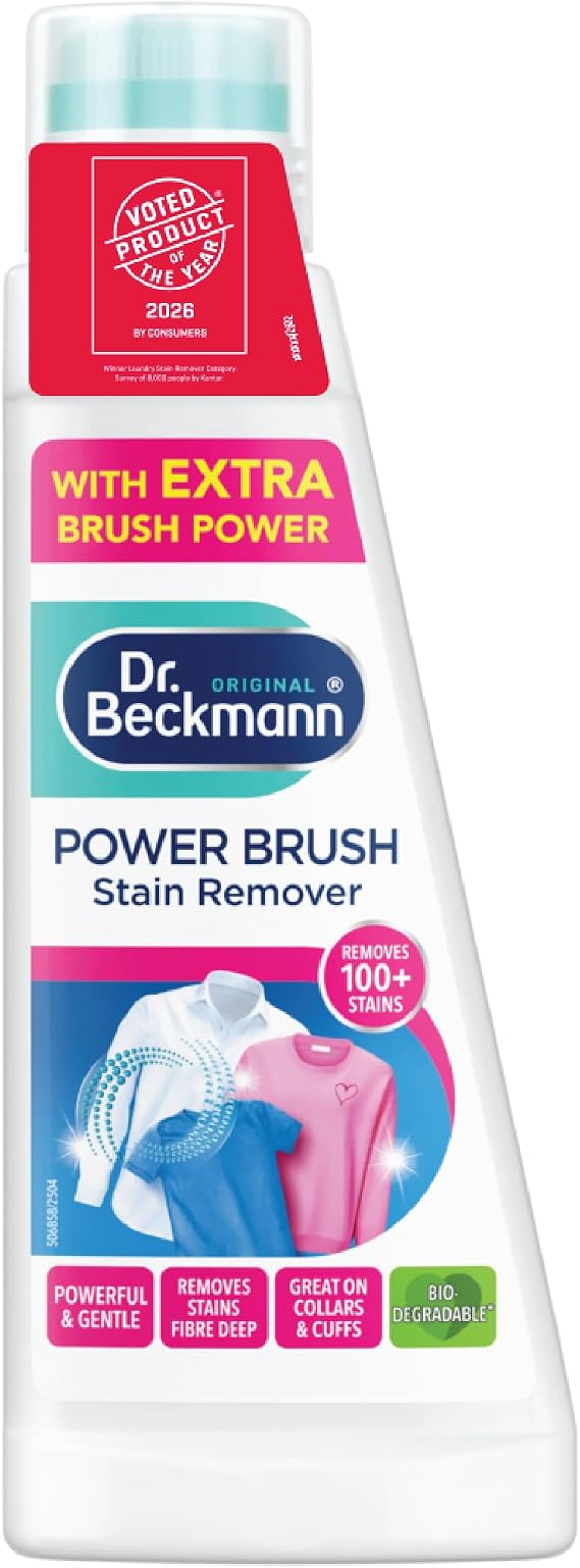 Dr. Beckmann Power Brush Stain Remover, Fights 100+ stains, 250ml