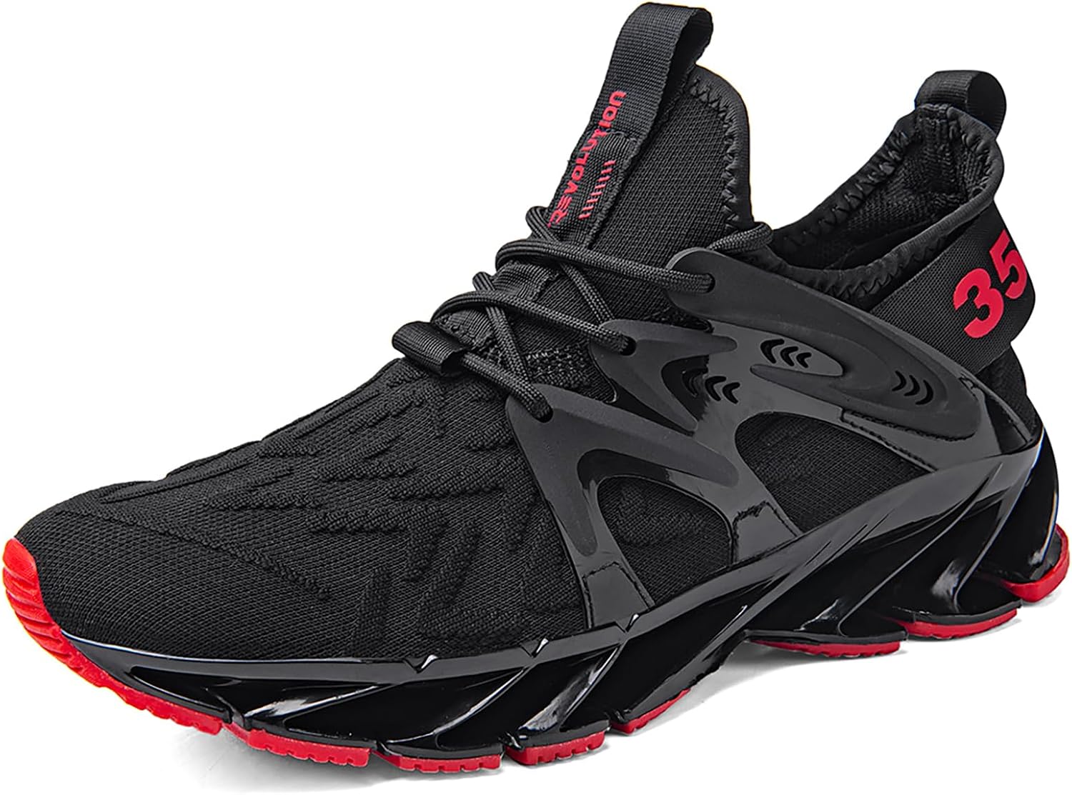 Fushiton Mens Fashion Trainers Running Shoes for Men Tennis Shoe Walking Blade Sneakers Breathable Athletic Sport