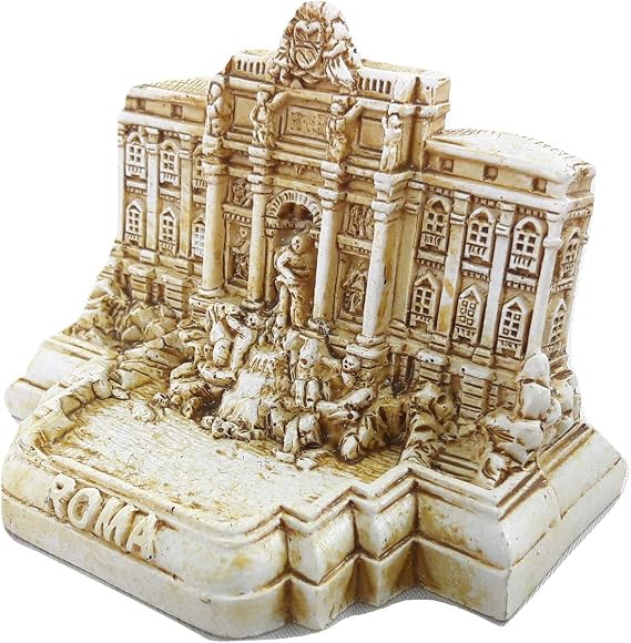 souvenir Small Model Statue Rome Miniature Fontana di Trevi/Trevi Fountain Italy Italian