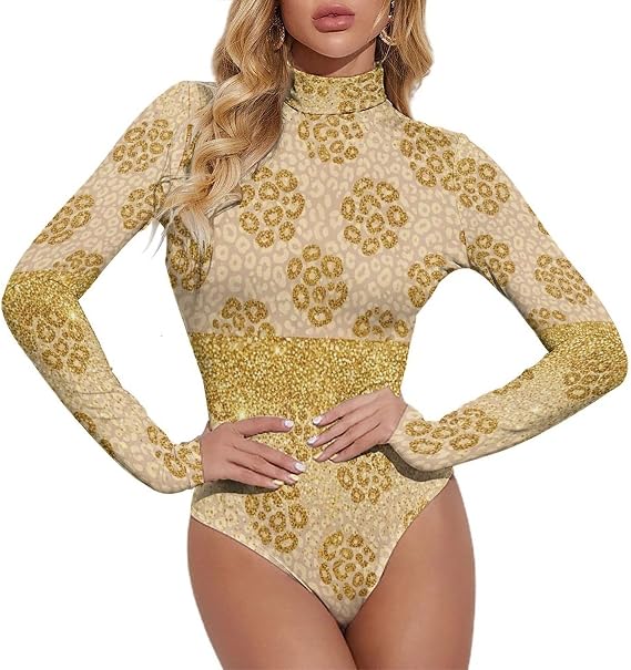 Long Sleeve Bodysuits for Women Casual Ruched 2025 Long Sleeve Jumpsuit