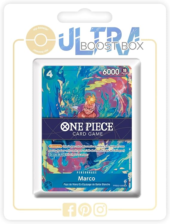Marco 008 Alternative Art - my-booster X One Piece The Best Vol.2 (PRB-02) - Box of 10 One Piece French Cards