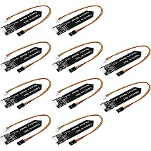 10PCS Capacitive Soil Moisture Sensor Analog Output Corrosion Resistant Soil Moisture Detection Module for Arduino Raspberry pi