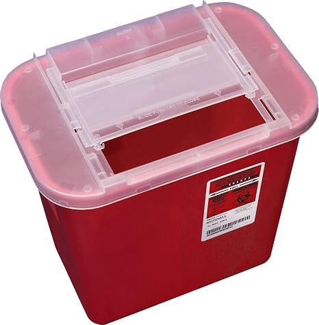 Kendall Sharps-A-Gator Container, 2 Gallon