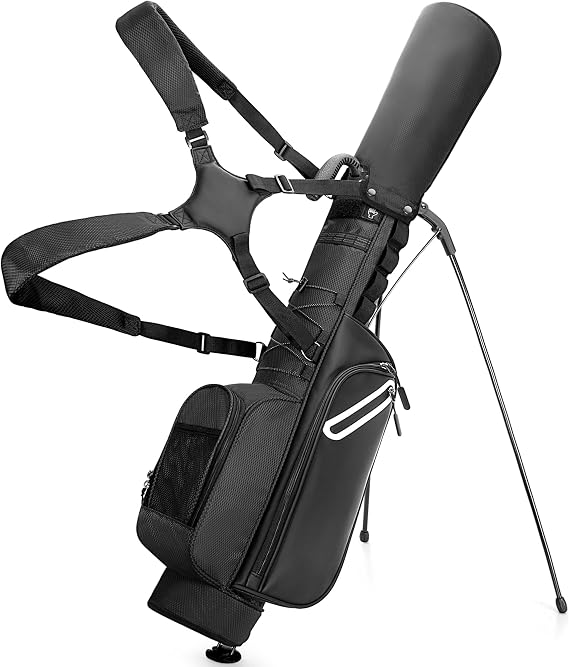 GOBUROS Lightweight Golf Bag with Stand for Par 3 Courses and Driving Range
