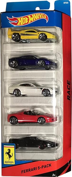 Hot Wheels Ferrari 5 Pack