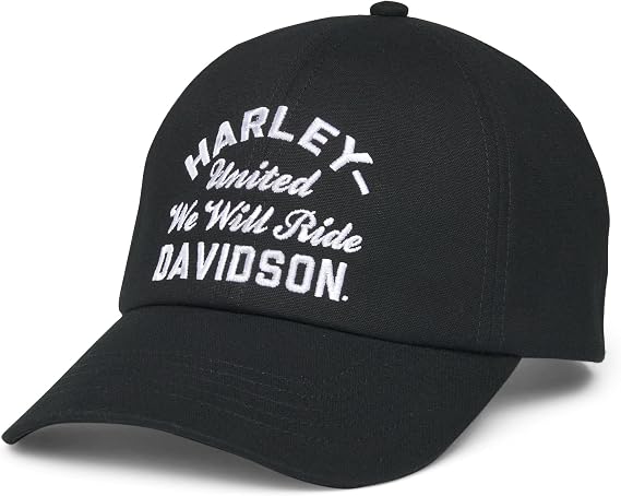Harley-Davidson Women's Metropolitan Baseball Cap - 97658-22VW Black