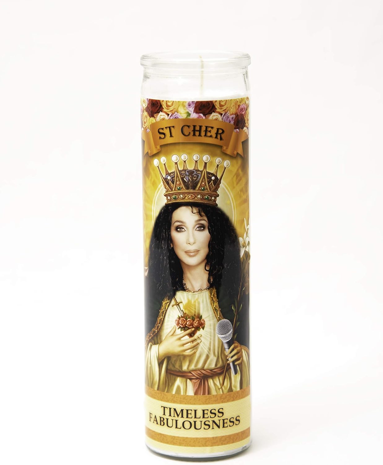 ST Cher Celebrity Candle Cher Prayer Candle