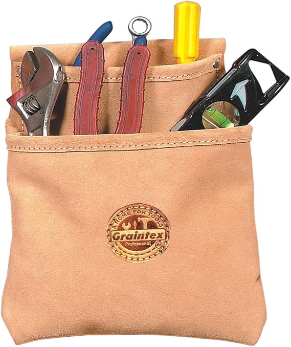 Graintex SS1049 2 Pocket Nail and Tool Pouch