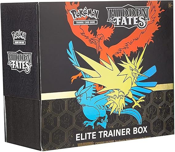 Pokemon TCG: Hidden Fates Elite Trainer Box, Multi