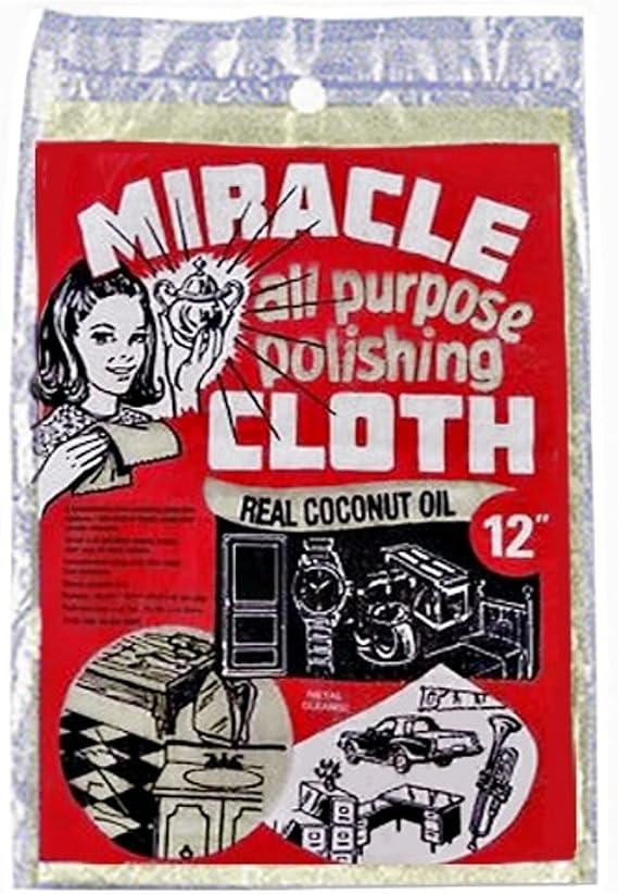 Miracle All Purpose Polishing Cloth 9 x12 (Pack of 5)