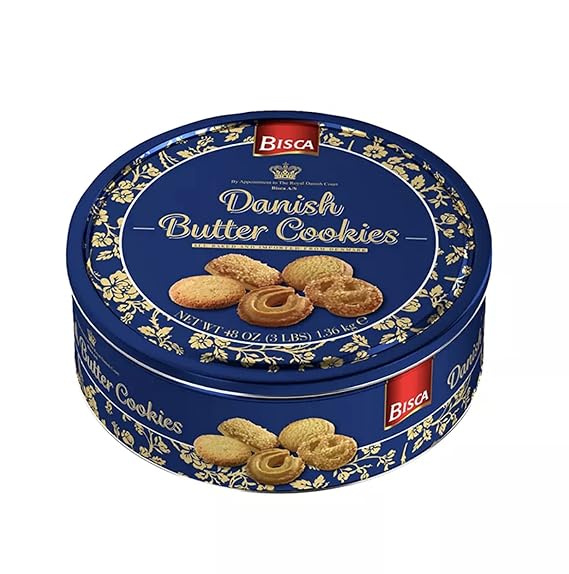 Danish Butter Cookies, 48.0 Ounce