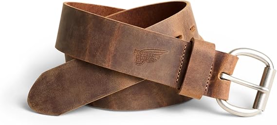 Red Wing Shoes Men's Roller Bar Leather Belt