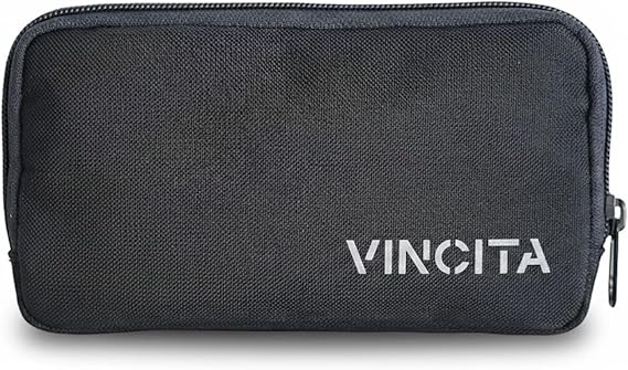 Vincita Essentials Case Tarpaulin - Cycling Wallet Made from Tough Water-Repellant Fabric -Storage Pouch - For Road Bike Cyclist to Store Spare Tubes, Keys, Cards and Phone