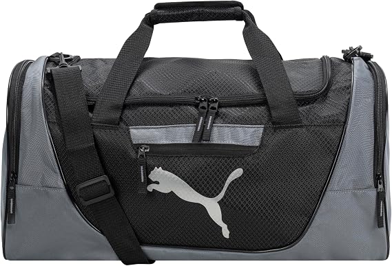 PUMA Contender Duffel Bag with Removable Strap & Shoe Pocket