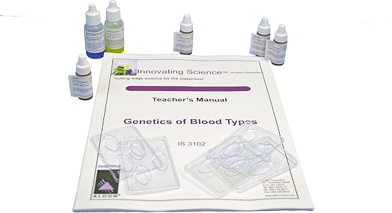 ALDON Innovating Science - Genetics of Blood Types Kit