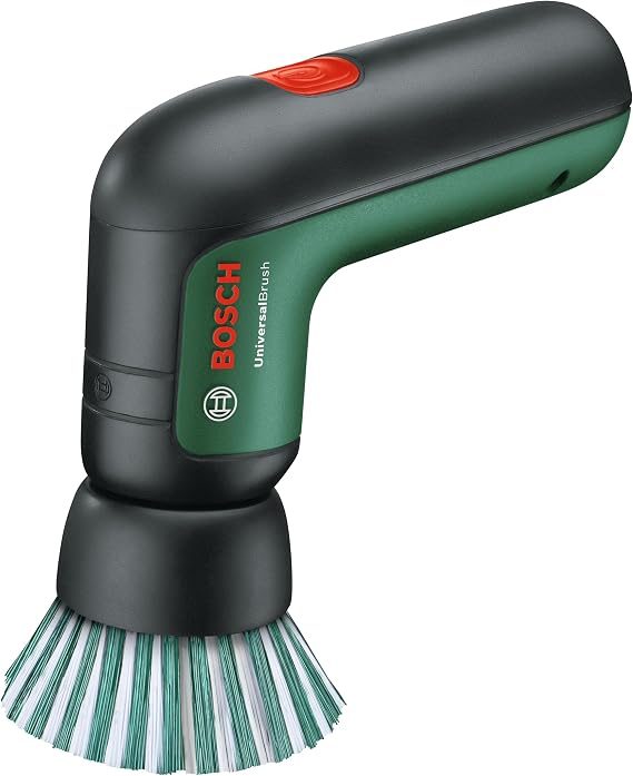 Bosch Home And Garden Akülü Elektrikli Temizleme Fırçası Universalbrush (3.6 Ah Dahili Akü, 1 Mikro Usb Şarj Cihazı ve 4 Temizleme Aparatı Dahildir, Karton Pakette)