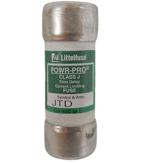 Littelfuse JTD030 Fuse, 30A, 600VAC, Class J Time Delay